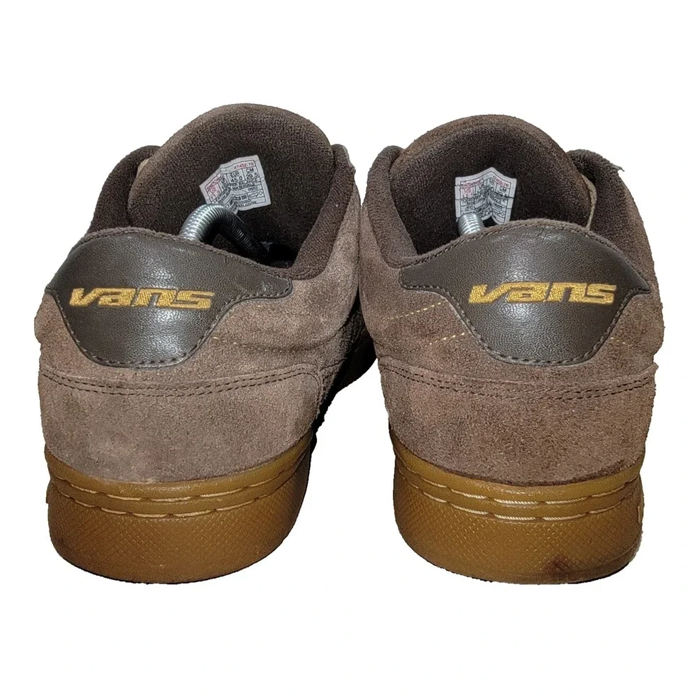 Vintage VANS Brown Chunky Y2K Skateboarding Snooka Shoes Sneakers Mens US 11.5